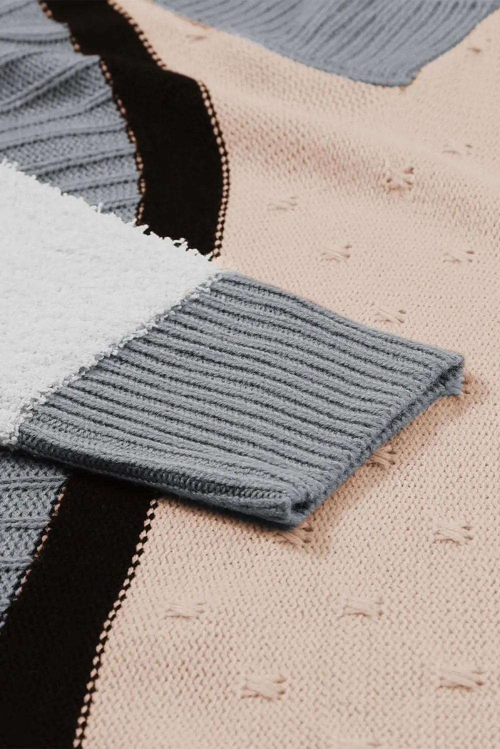 Chic plus size apricot sweater dress - Love Salve